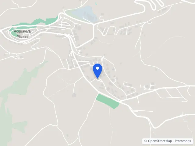 Mappa di Acquaviva Picena, Ascoli Piceno