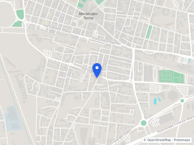 Mappa di Montecatini-Terme, Pistoia
