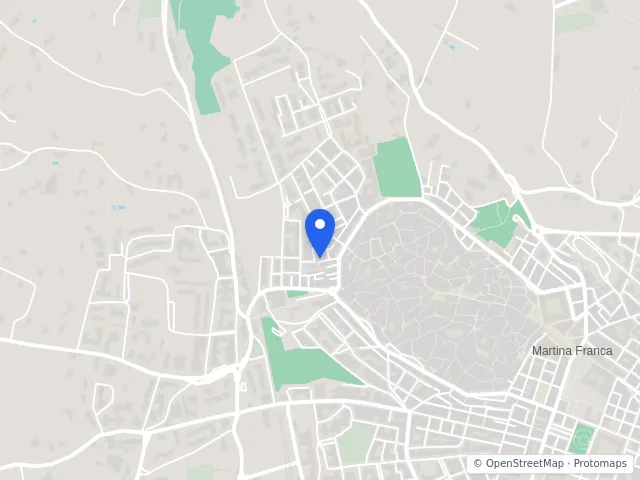 Mappa di Martina Franca, Taranto