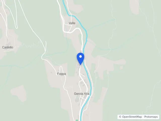 Mappa di Gerola Alta, Sondrio