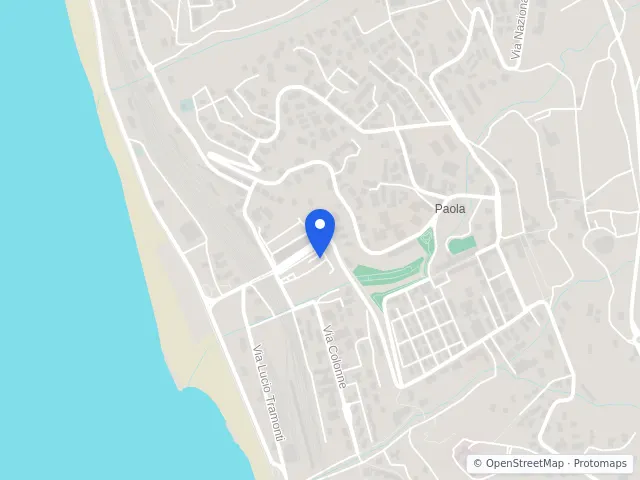 Mappa di Paola, Cosenza