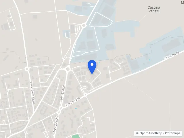 Mappa di Osio Sotto, Bergamo