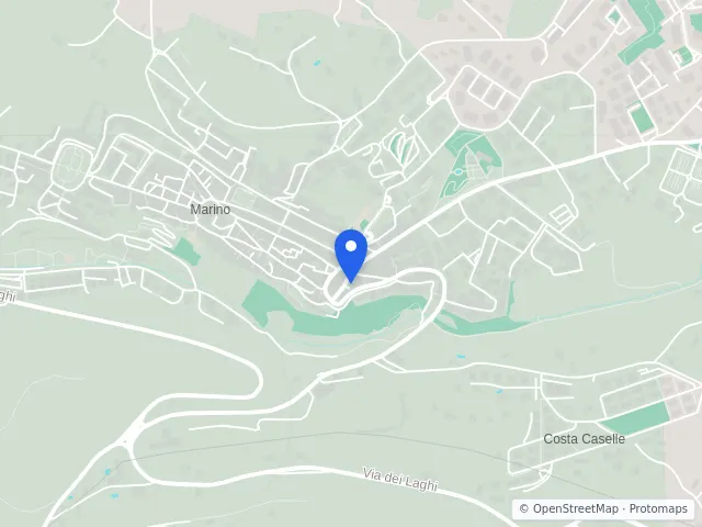 Mappa di Marino, Roma