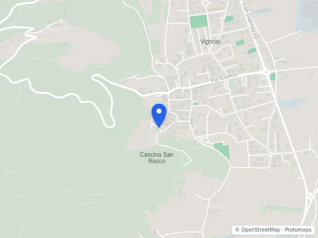 Mappa di Vignolo, Cuneo