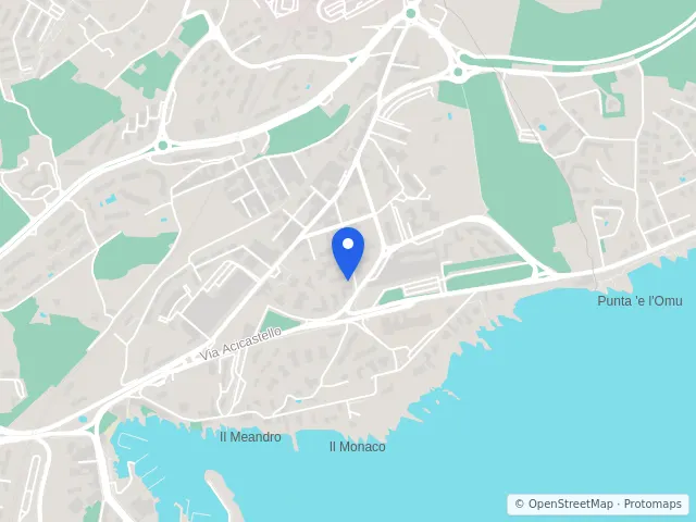 Mappa di Catania
