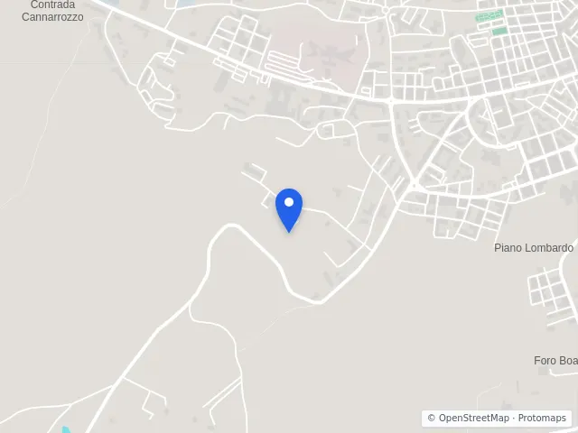 Mappa di Canicattì, Agrigento