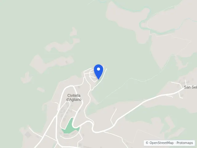 Mappa di Civitella d'Agliano, Viterbo