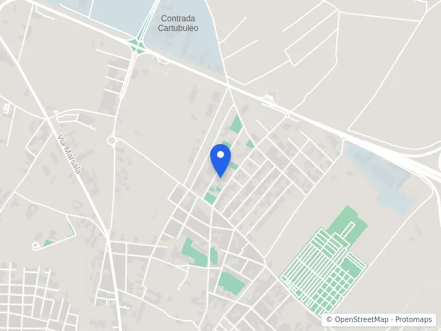 Mappa di Mazara del Vallo, Trapani