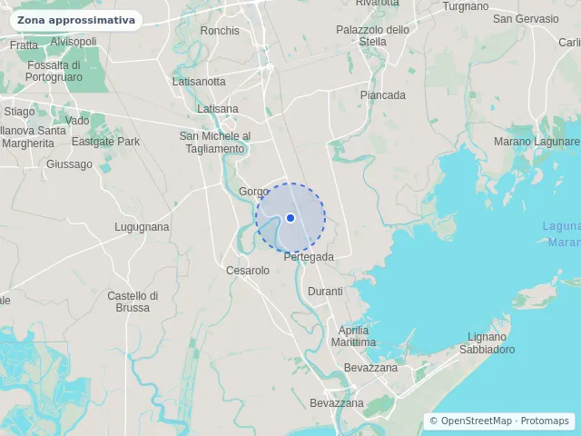 Mappa di Latisana, Udine
