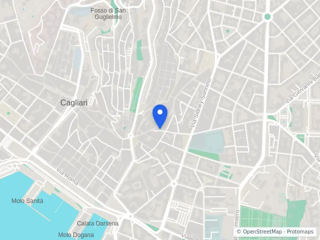 Mappa di Cagliari