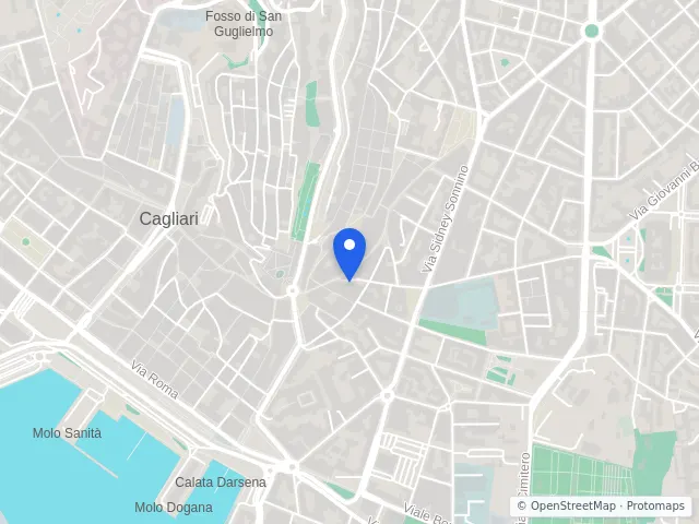 Mappa di Cagliari