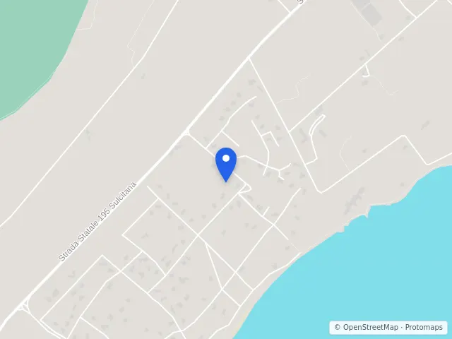 Mappa di Pula, Cagliari