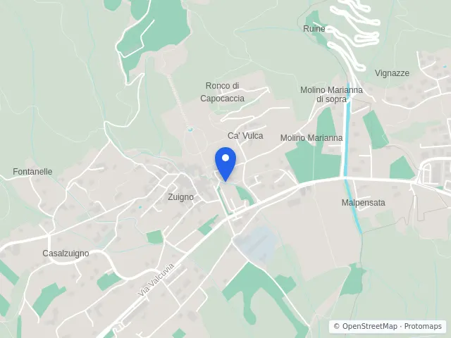 Mappa di Casalzuigno, Varese