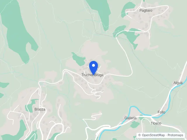 Mappa di Bracca, Bergamo