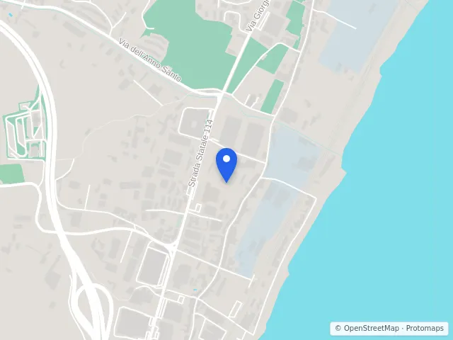 Mappa di Messina