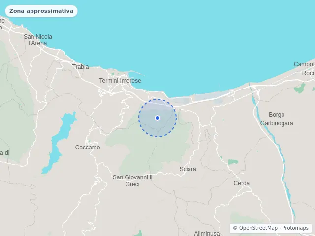 Mappa di Termini Imerese, Palermo