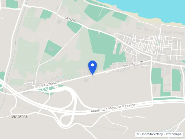 Mappa di Falcone, Messina