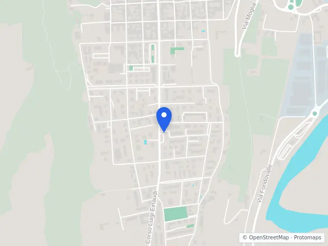 Mappa di Cherasco, Cuneo