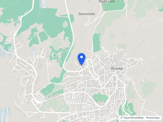 Mappa di Mistretta, Messina