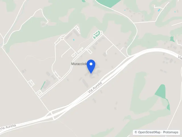 Mappa di Fiumicino, Roma