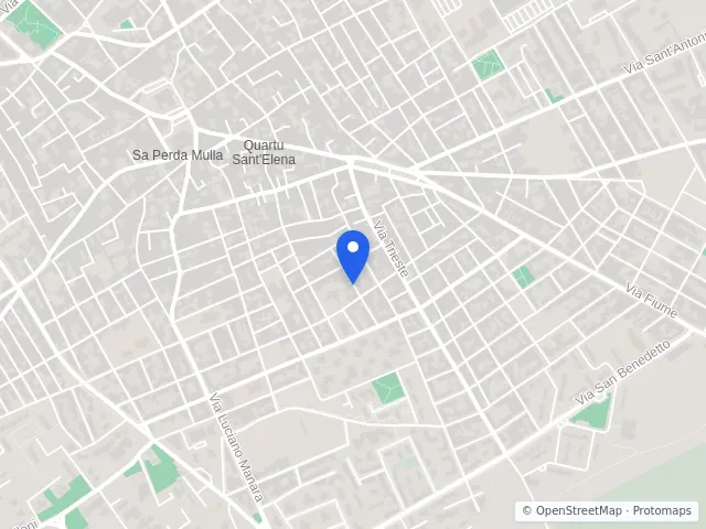 Mappa di Quartu Sant'Elena, Cagliari