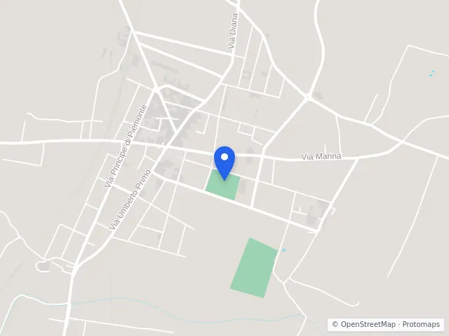 Mappa di Fiumefreddo di Sicilia, Catania