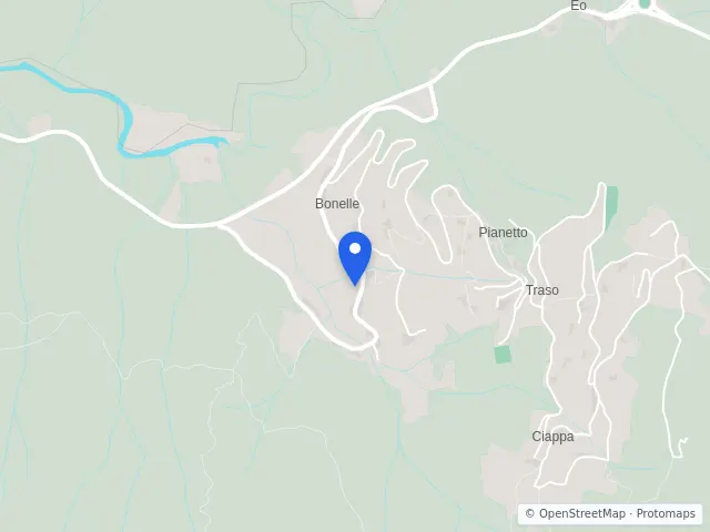 Mappa di Bargagli, Genova