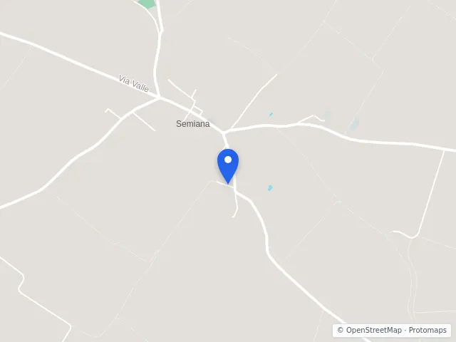 Mappa di Semiana, Pavia