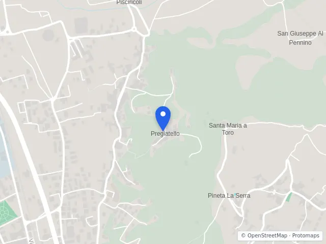 Mappa di Cava de' Tirreni, Salerno