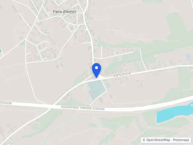 Mappa di Farra d'Isonzo, Gorizia