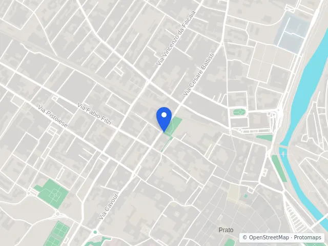 Mappa di Prato