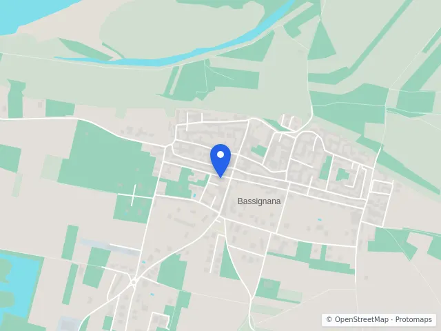 Mappa di Bassignana, Alessandria