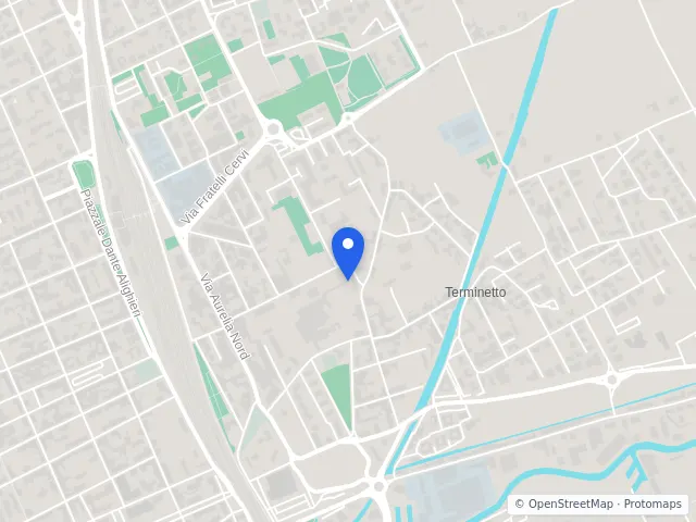 Mappa di Viareggio, Lucca