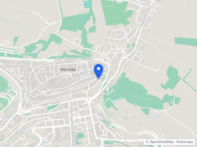 Mappa di Macerata