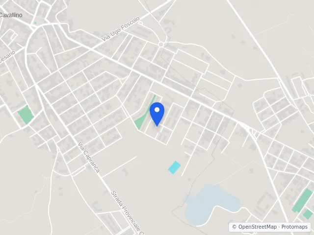 Mappa di Cavallino, Lecce