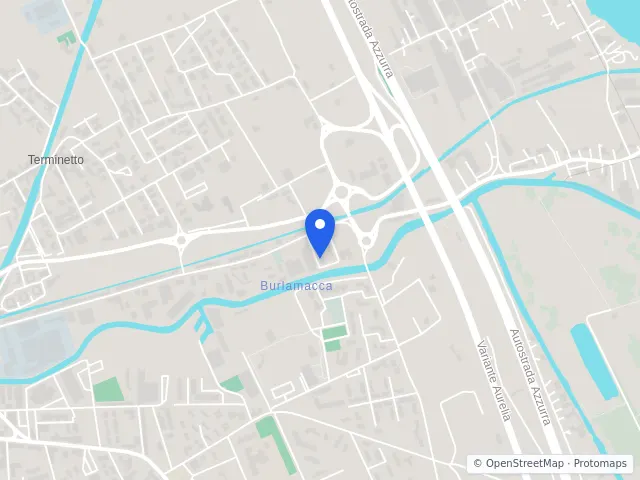 Mappa di Viareggio, Lucca