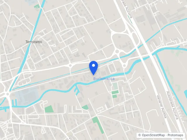 Mappa di Viareggio, Lucca
