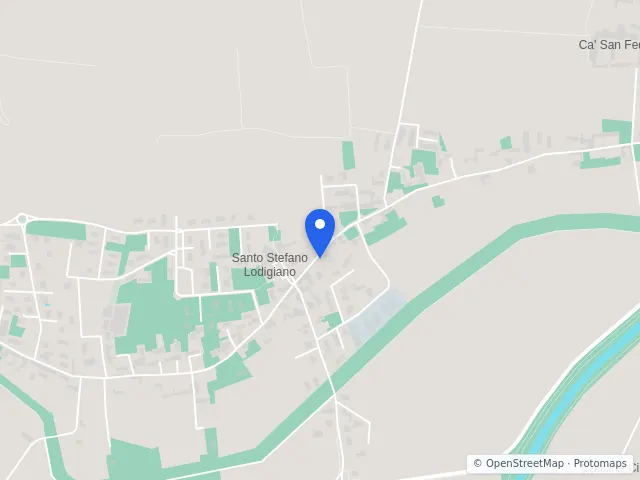 Mappa di Santo Stefano Lodigiano, Lodi