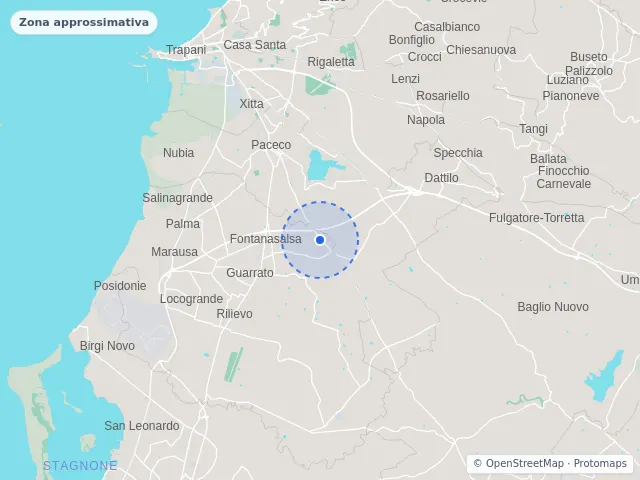 Mappa di Paceco, Trapani