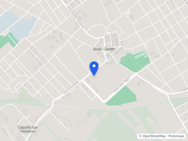 Mappa di Busto Garolfo, Milano