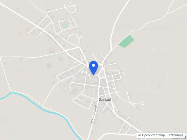 Mappa di Santadi, Sud Sardegna