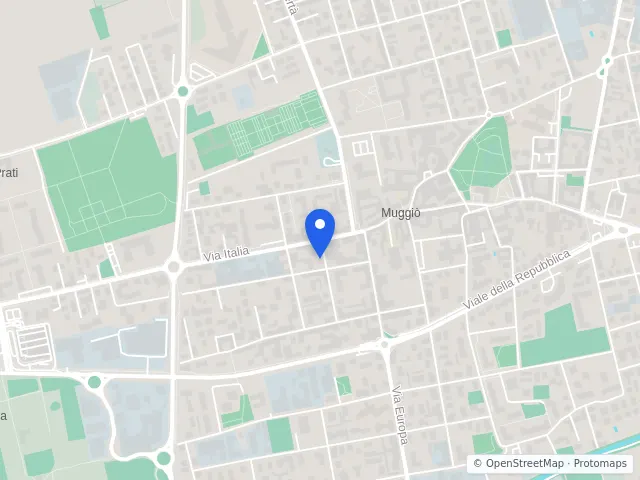 Mappa di Muggiò, Monza e della Brianza