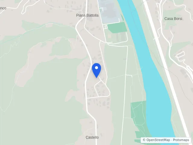 Mappa di Follo, La Spezia