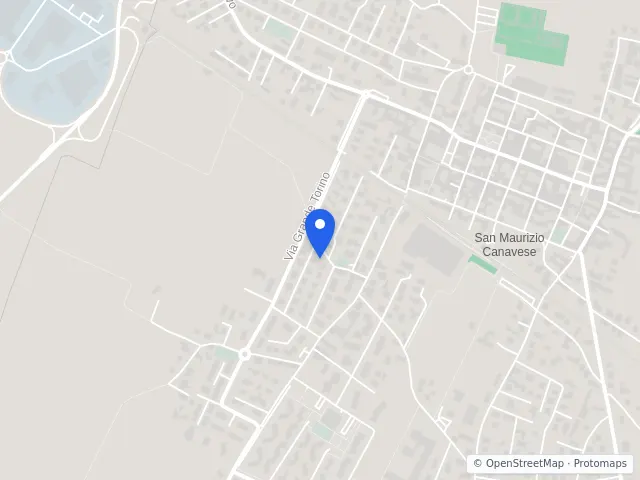 Mappa di San Maurizio Canavese, Torino