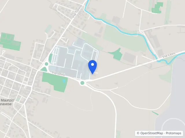 Mappa di San Maurizio Canavese, Torino