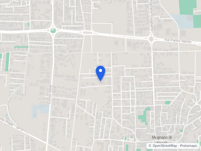 Mappa di Mugnano di Napoli, Napoli