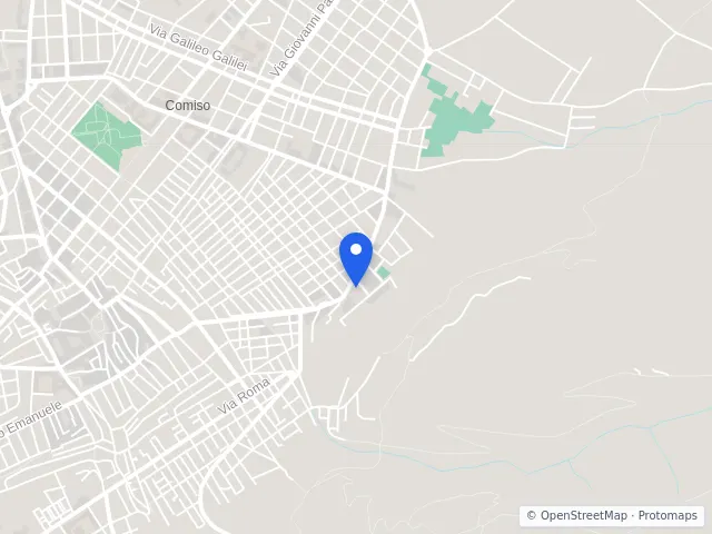 Mappa di Comiso, Ragusa