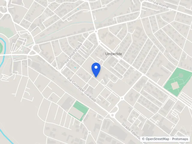 Mappa di Umbertide, Perugia
