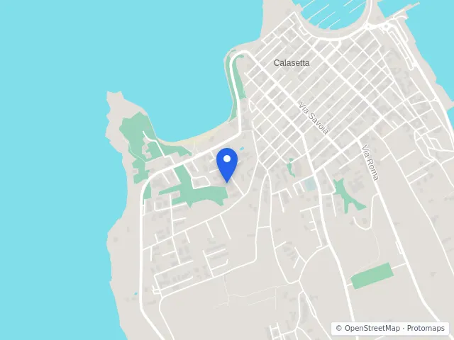 Mappa di Calasetta, Sud Sardegna