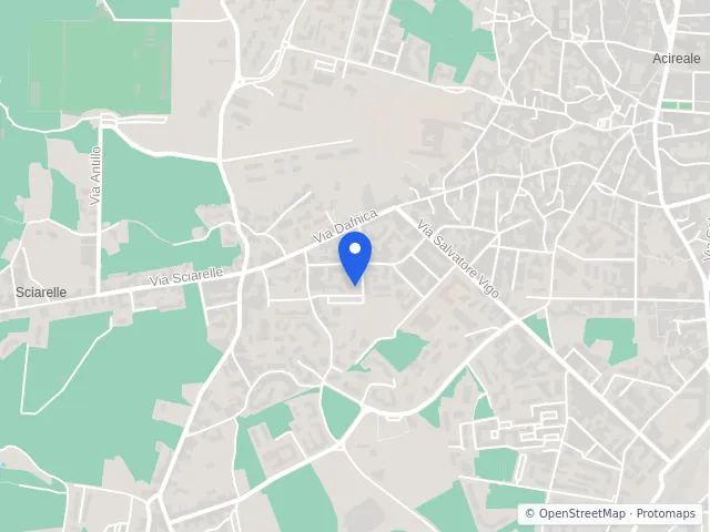 Mappa di Acireale, Catania